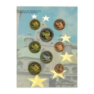 Polonia 2004 Euroset Pre-Euro 8 Monedas