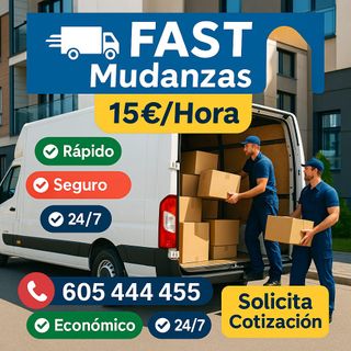 Mudanzas
Fast
Portes y mudanzas