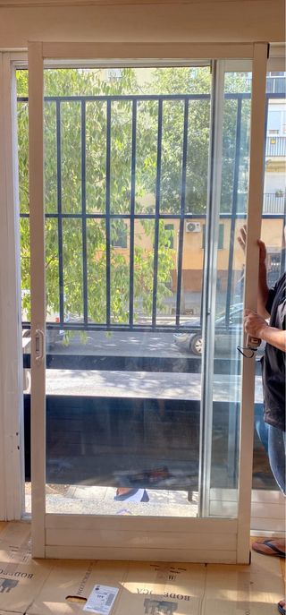 4 Mampara aluminio para terraza