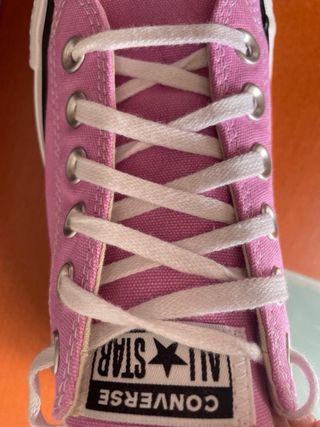 Converse All Star Plataforma Rosa Talla 37