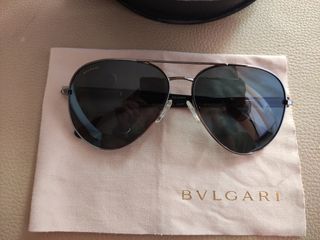 Gafas de sol Bulgari Aviador Negro