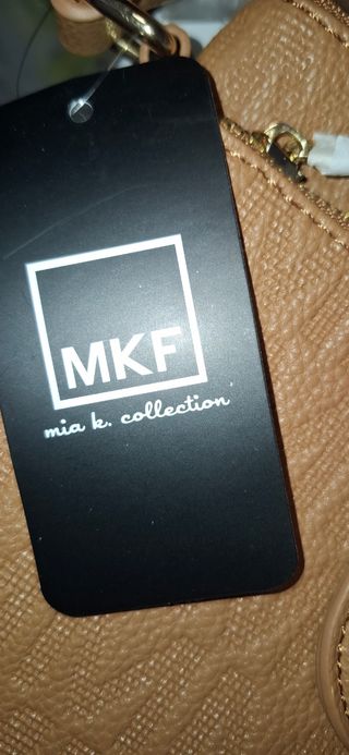 Bolso de hombro MKF Collection marrón