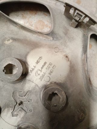 Tapacubos Peugeot