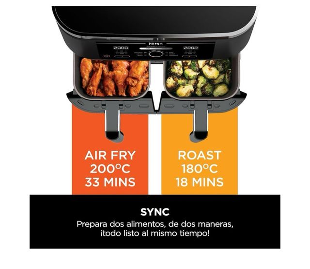 Friggitrice ad aria Ninja DualZone