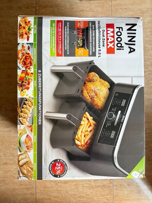 Friggitrice ad aria Ninja DualZone