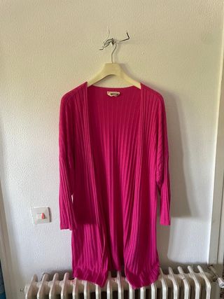 Chaqueta kimono fucsia talla L