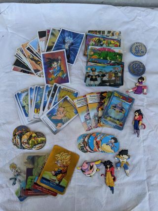 Dragon Ball Cards, Laminards, Stickers e Calamite