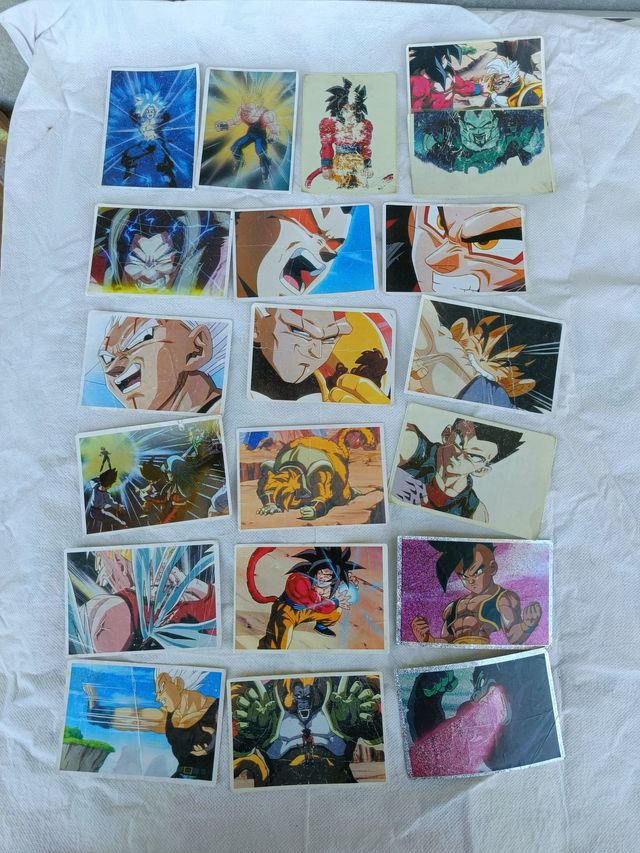 Dragon Ball Cards, Laminards, Stickers e Calamite