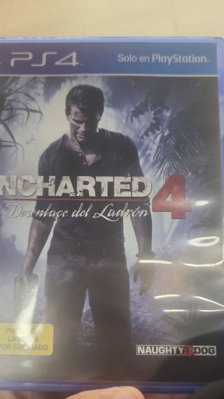 Uncharted 4: El Desenlace del Ladrón PS4