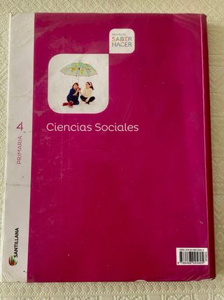 Lote libros Santillana cuarto de primaria 