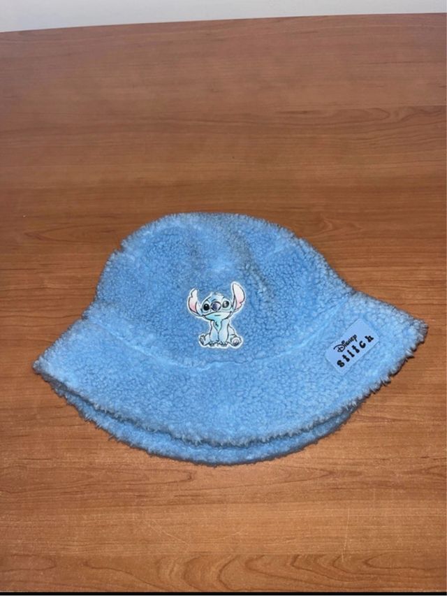 Cappellino bucket Stitch Disney blu