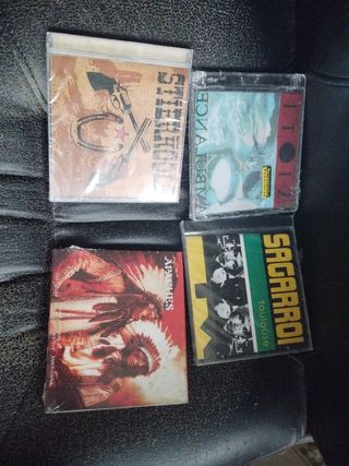 Lote 4 CDs: Sagarroi, Apaches, Stiierkools, Itoiz