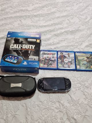PS Vita Wi-Fi + 3 Juegos + Funda 