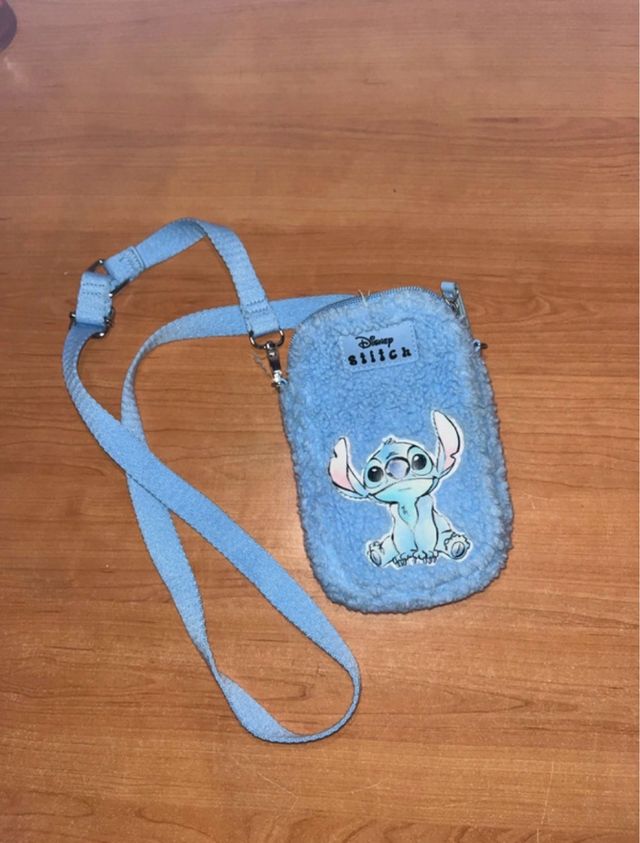 Borsello Stitch Disney Blu
