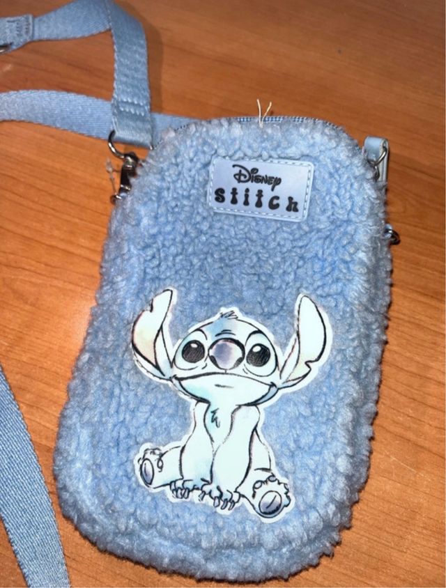 Borsello Stitch Disney Blu