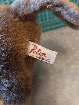 Peluche a forma di Castoro, Pelux i Coccoli