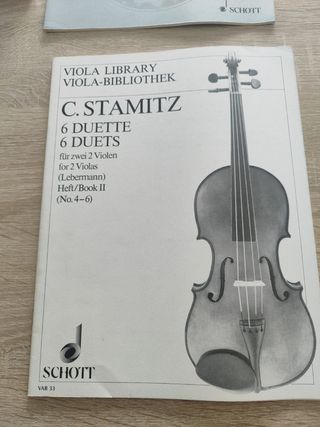 C. Stamitz 6 Duetti per 2 violini