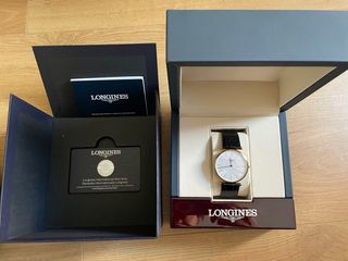 Reloj Longines Dorado y Negro