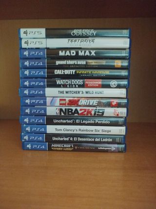 Juegos PS4 y PS5