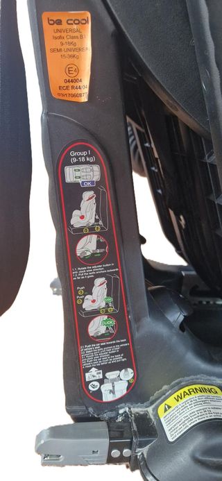 Cadira de cotxe Be Cool amb Isofix