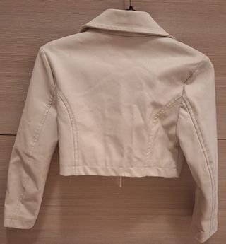 Giubbino Chiodo Ecopelle Bambina 5 Anni