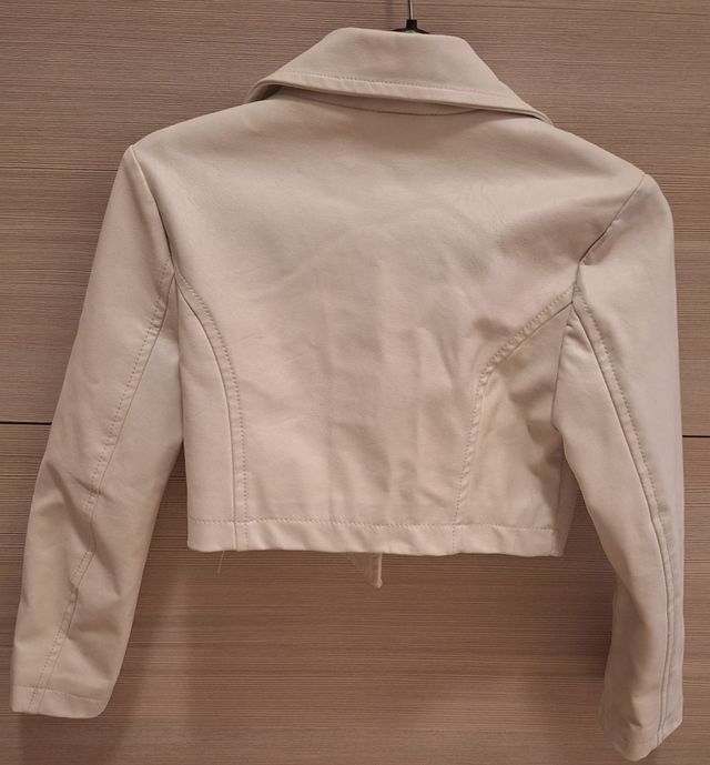 Giubbino Chiodo Ecopelle Bambina 5 Anni