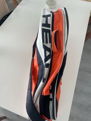 Bolsa de raquetas Head naranja