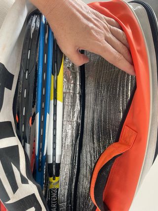 Bolsa de raquetas Head naranja