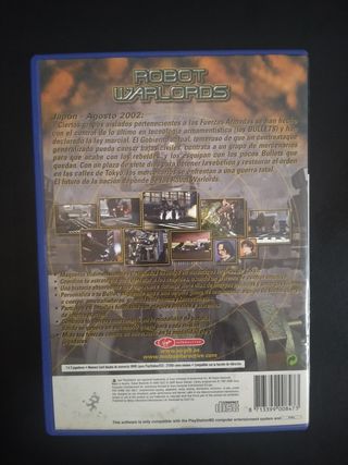 Robot Warlords PS2