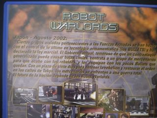 Robot Warlords PS2