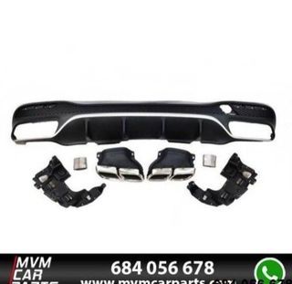 Difusor Trasero Mercedes W166 GLE 350 AMG look 63