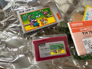 Mario Bros. Brothers Famicom Mini Game Boy Advance