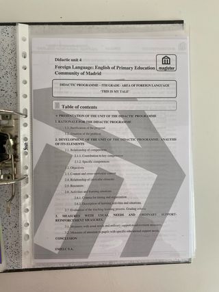 Oposiciones maestros Primaria Inglés 