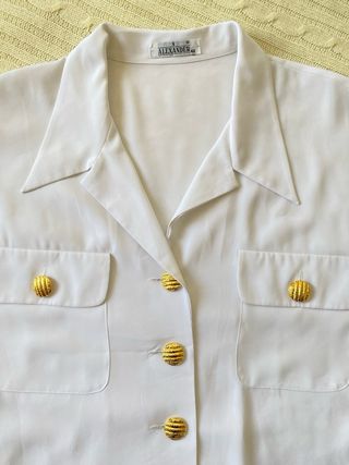 Camisa Vintage Blanca