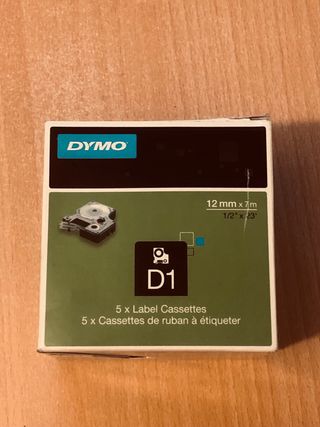 Etichette Dymo D1 - 5 Cassette