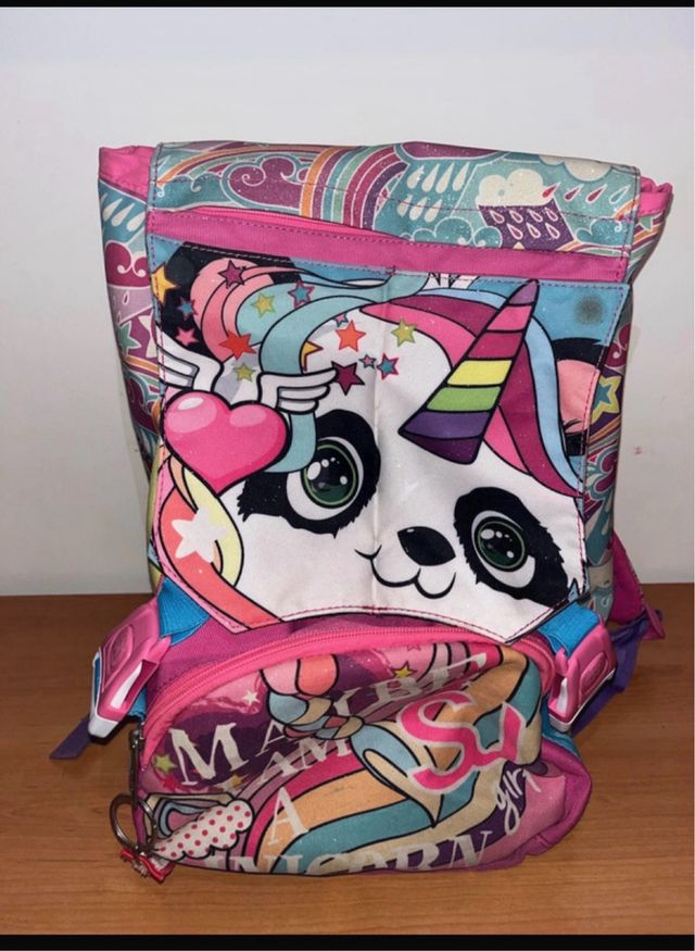 Zaino Seven con unicorno e arcobaleno