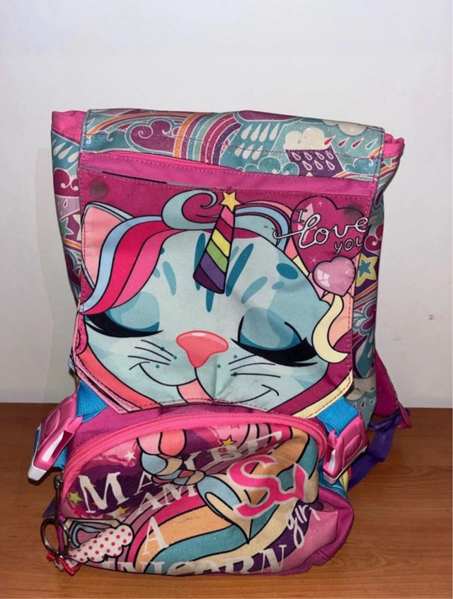 Zaino Seven con unicorno e arcobaleno