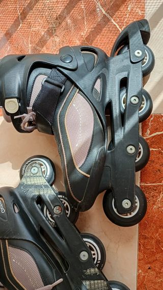 Patines en línea Decatlon Oxelo Talla 42 + bolsa