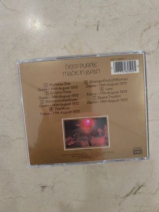 Deep Purple Made in Japan CD
