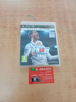 JUEGO PS3 FIFA 18