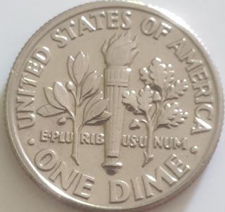 Moneda Americana 10 Céntimos