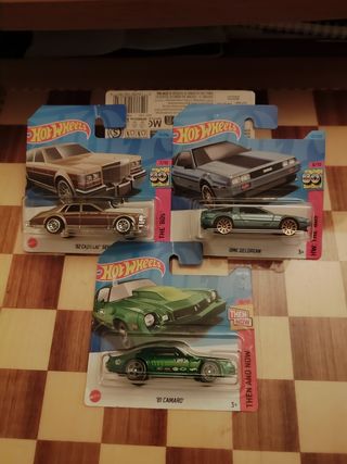 Lote 3 Coches Hot Wheels 1:64