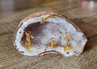 Geode Agata Quarzo con Natività