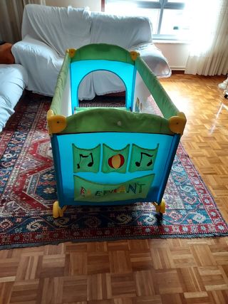Cuna Viaje Parque Infantil Bebé + Colchón 