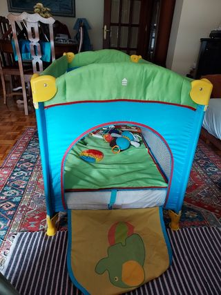 Cuna Viaje Parque Infantil Bebé + Colchón 