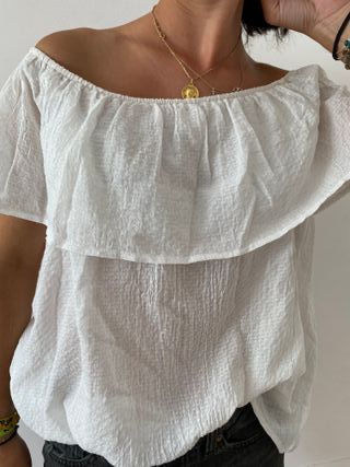 Blusa Renatta&go blanca