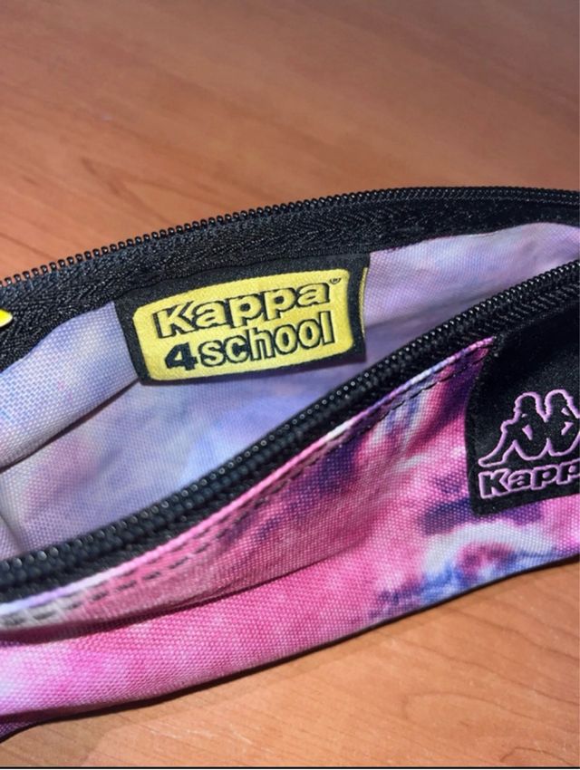 Portacolori Kappa tie-dye rosa