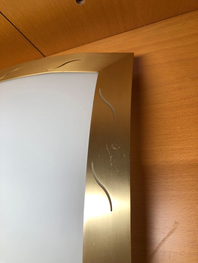 Plafón Techo Vibia 4308 Dorado