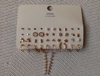 Set 20 pares de pendientes Sfera Accessories NUEVO