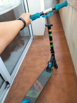 Patinete infantil azul